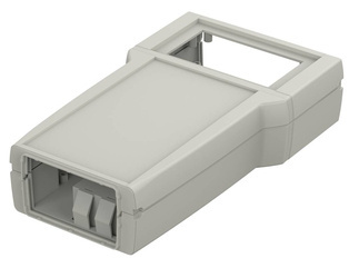 Bopla ART 655 DIS with BE 30 (34165582) - enclosure with membrene keypad area,display opening and battery compartment (204 x 110 x 41 mm)