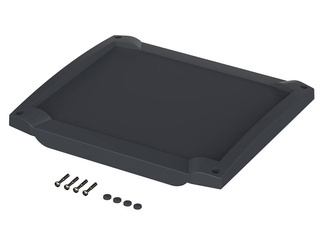 BOPLA BCD 200 OT-F-7024 (20201324) - screw-on front lid with membrane keypad area (229 x 204.2 x 36.1 mm)