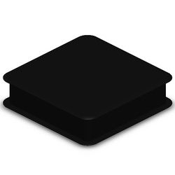 Teko - TEK-B series (TEK-MBD.9) - universal enclosure in black (103.4 x 103.4 x 27.8 mm)