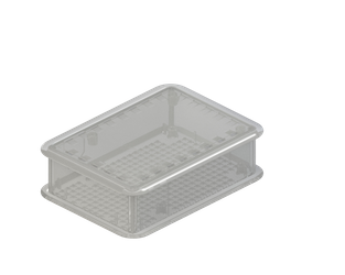 Teko - TEK-B series (TEK-SBC.0) - transparent universal enclosure (100.8 x 73.7 x 29.25 mm)