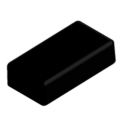 Teko - SMART series (SR02.9) - universal enclosure in black (71,5 x 38,3 x 22,9 mm)