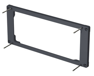 Bopla WR 3000 H (39609000) - wall frame for high rear lid