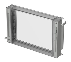 Bopla FD 6000 G (79003200) - crystal clear front lid CombiCard 5000-7000 (226 x 146 x 34 mm, 3U 30HP)