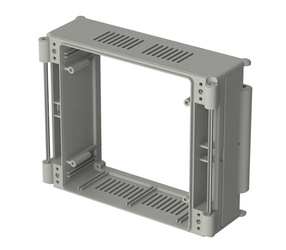 Bopla BC 5000 L-0,5 (79001300) - basic element 0.5 (51.51 mm deep) with air vents CombiCard 5000-7000 enclosure (175 x 146 x 51 mm, 3U 20HP)