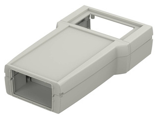 Bopla ART 655 DIS with BE 60 (34165592) - enclosure with membrene keypad area,display opening and battery compartment (204 x 110 x 41 mm)