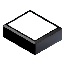 Teko - ENCLOS series (1122.9) - universal enclosure in black (85 x 72,5 x 30.5 mm)