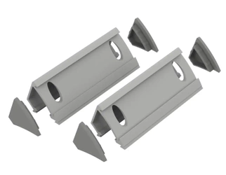 Bopla AS 0050-0100 WB-9006 (94741100) - wall brackets for AS 1540/1850