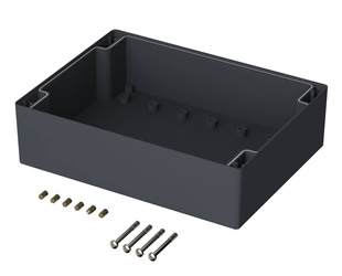 Bopla RD 2000 H (19004300) - rear lid, high with seal for CombiCard 1000-3000 (184.2 x 138 x 48 mm)