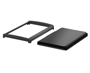 Bopla BOV 2819_ FO 9005 D 9005 (48318655) - black BoVersa plastic lid with open black design cover (275 x 185 x 29 mm)