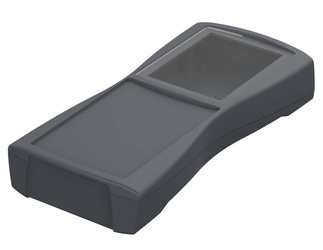 BOPLA BS 800 DIS-7024 (82800224) - ABS enclosure with display screen (209.3 x 98 x 34.8 mm)