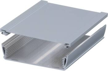 Bopla ASPH 1230-0150 9006 (94231150) - enclosure profiles, horizontally-divided (121 x 32.8 x 150 mm)