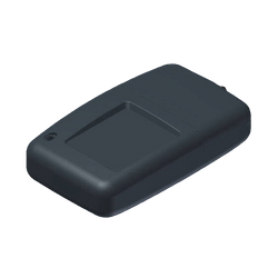 Teko - POCKET 11 series (11120.4) - enclosure for remote controler in dark gray (74,7 x 44,1 x 18,2 mm)