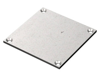 Bopla NGS 48 FAE (37000050) - front panels, 1,5 mm, natural-coloured anodised aluminium for NGS 48..