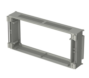 Bopla BC 7000 L-0,5 (79001500) - basic element 0.5 (51.51 mm deep) with air vents CombiCard 5000-7000 enclosure (323 x 146 x 51 mm, 3U 49HP)