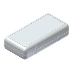 Teko - SOAP-1 series (10008.5) - universal enclosure in light gray (131 x 65 x 30,5 mm)