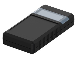 Bopla BOS 759-9005 (34759000) - hand-held enclosure with battery compartment , panoramic display screen and side-fitted slide for switch (157 x 84 x 30 mm)