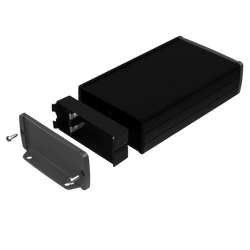 Teko - TEKAL 2 series (TEKAL-22B/E.29) - aluminum alloy enclosure (145 x 85,8 x 36,9 mm)