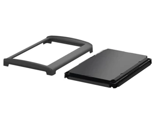 Bopla BOV 1712_ FO 9005 D 9005 (48314355) - black BoVersa plastic lid with open black design cover (170 x 120 x 21 mm)