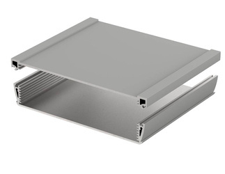 Bopla ASPH 1835-0150 9006 (94271150) - enclosure profiles, horizontally-divided (181.7 x 36.6 x 150 mm)