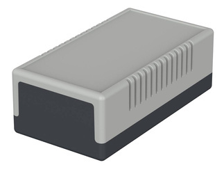 Bopla E 430 F VL (05430800) - enclosure with air vents and membrane keypad area (120 x 65 x 41 mm)