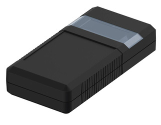 Bopla BOS 800-9005 (34800000) - hand-held enclosure with battery compartment (4 x 1,5V) and panoramic display screen (196 x 100 x 40 mm)