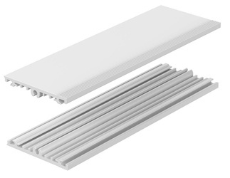 Bopla ARPMG 00/42-140 (87131400) - module divided aluminium profile (43.1 x 75 x 130 mm)