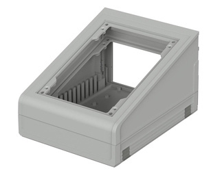 Bopla UMP 32018 FP (45320185) - enclosure with open console area (157.5 x 198.9 x 120.4 mm)