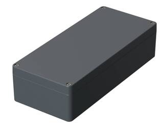 Bopla A 135 SIL (01135011) - aluminum enclosure with silicone seal (360 x 160 x 91 mm)