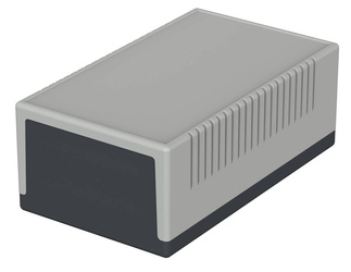 Bopla E 450 F VL (05450800) - enclosure with air vents and membrane keypad area (188 x 110 x 71 mm)