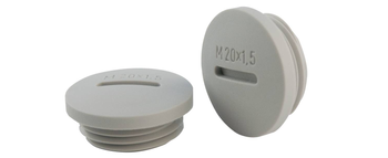 Bopla MBL 40 (52011620) - Metric blind plugs MBL with sealing ring, IP 65, polyamide, light grey