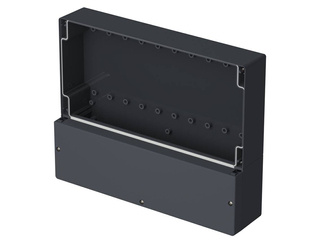 Bopla RD 3000 G-K (19331100) - rear lid with large terminal compartment for CombiCard 1000-3000 (280.72 x 223 x 48 mm)