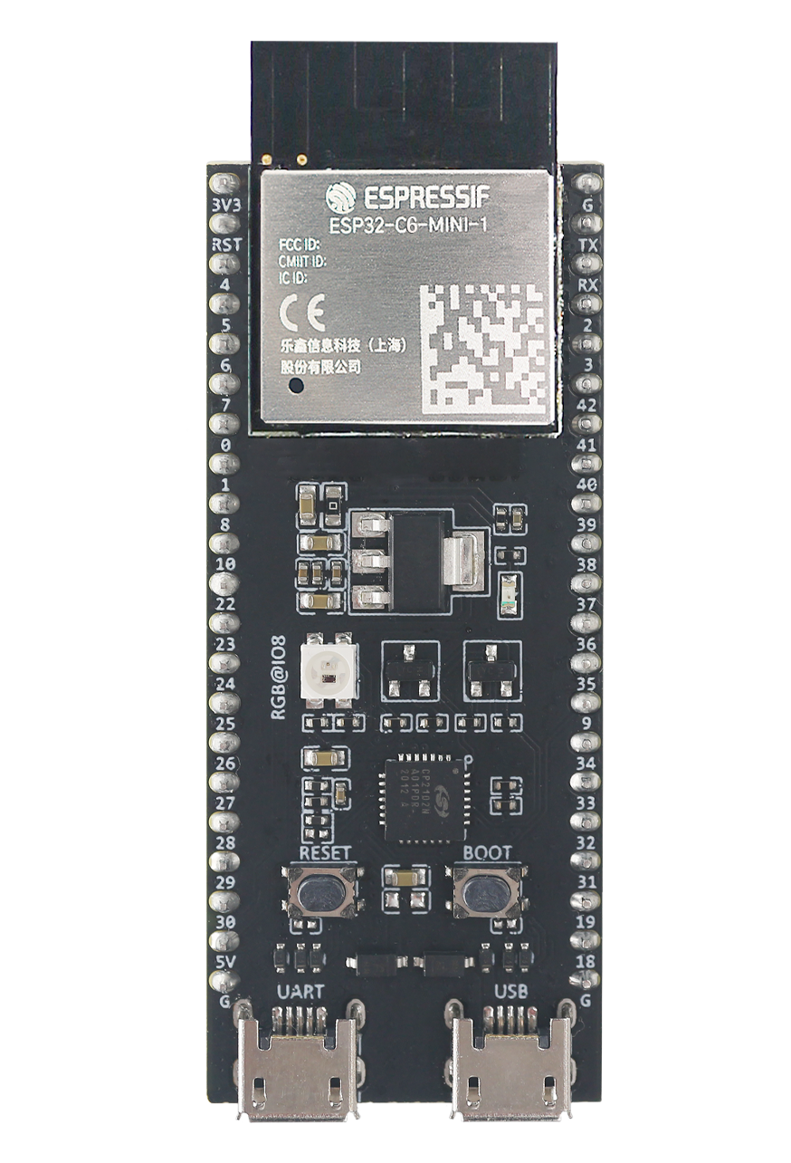 Espressif ESP32-C6-DevKitM-1-N4 - Development Board | Manufacturers ...