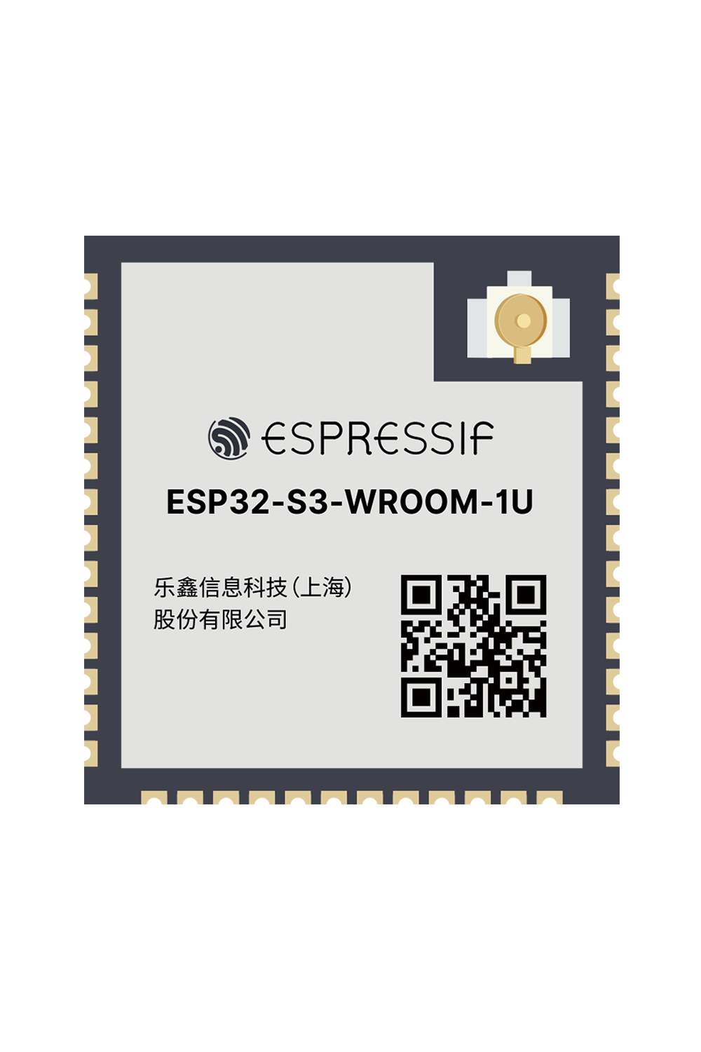 Espressif ESP32-S3-WROOM-1U-N4R2 - WiFi+BLE Module 4 MB \ IPEX \ 2 MB ...