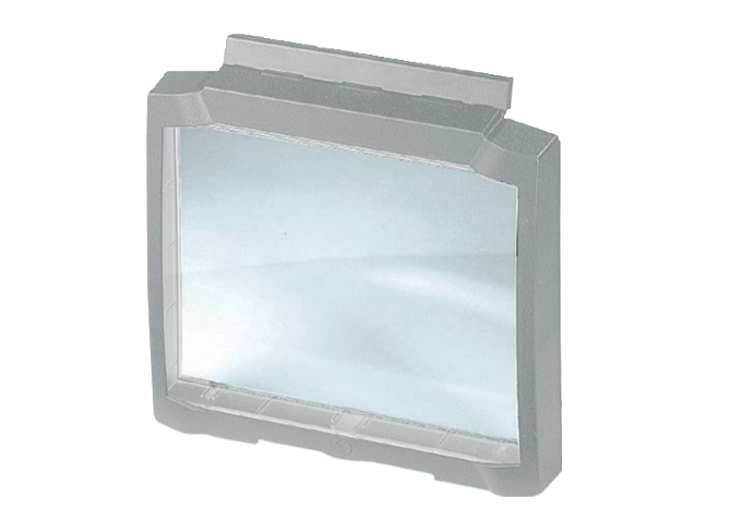 BOPLA BCD 315 OT-G-7035 (20321035) - hinged, crystal-clear front lid (324 x 289.2 x 37.2 mm)