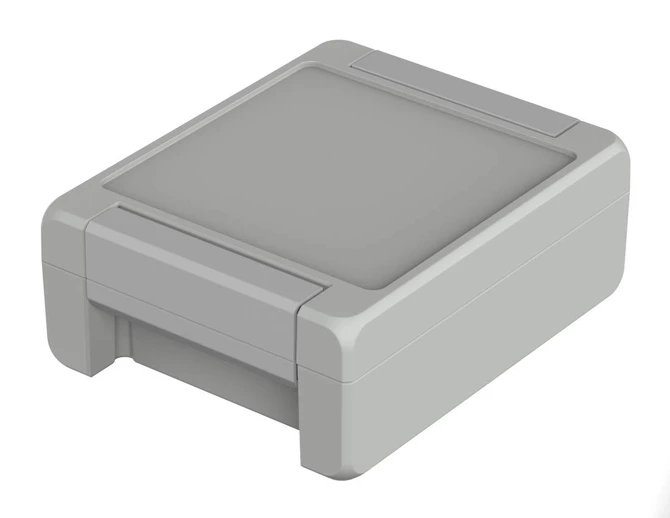 Bopla BA 141306 F SIL-7035 (00123225.SIL) - aluminum enclosure with a recess in the cover and silicone lid seal (159 x 128 x 60 mm)