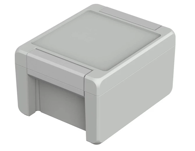 Bopla BA 141309 F SIL-7035 (00123235.SIL) - aluminum enclosure with a recess in the cover and silicone lid seal (159 x 128 x 90 mm)