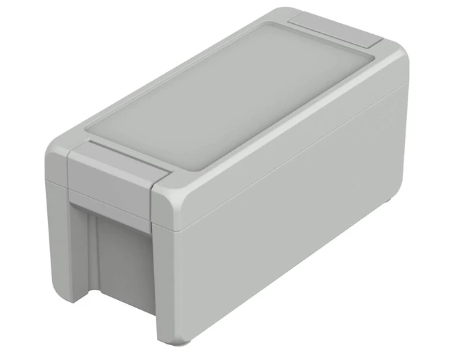 Bopla BA 180809 F SIL-7035 (00124135.SIL) - aluminum enclosure with a recess in the cover and silicone lid seal (199 x 86 x 90 mm)