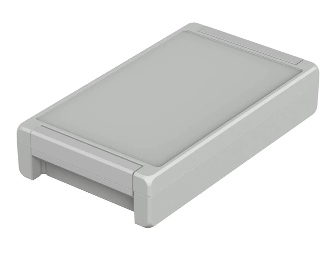 Bopla BA 281706 F SIL-7035 (00126325.SIL) - aluminum enclosure with a recess in the cover and silicone lid seal (299 x 173 x 60 mm)