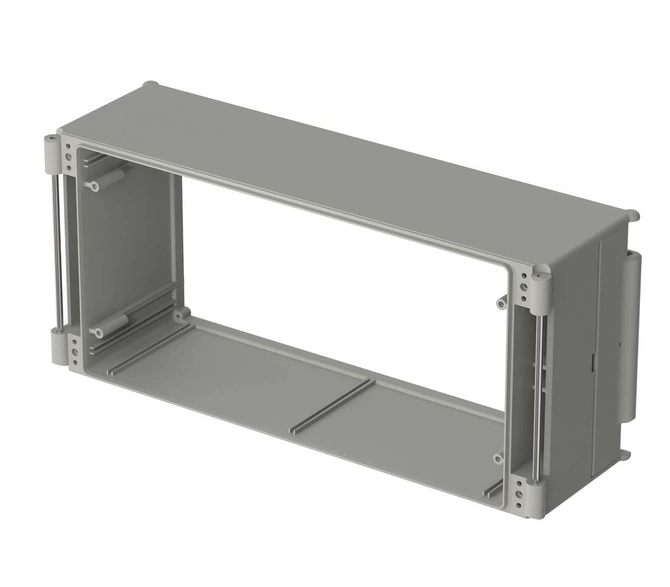 Bopla BC 7000 -1 (79001800) - basic element 1.0 (88.25 mm deep) CombiCard 5000-7000 enclosure (323 x 146 x 88 mm, 3U 49HP)