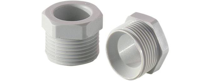 Bopla DZP 11 (12091329) - Pressure screws DZP, polyamide, light grey, for half cable glands