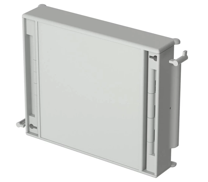 Bopla FD 5000 (79002800) - front lid for accommodating membrane keypads CombiCard 5000-7000 (175 x 146 x 34 mm, 3U 20HP)