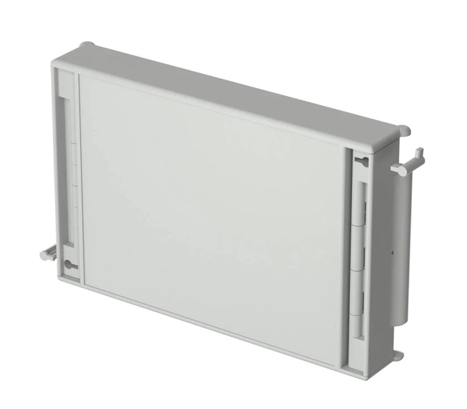 Bopla FD 6000 (79002900) - front lid for accommodating membrane keypads CombiCard 5000-7000 (226 x 146 x 34 mm, 3U 30HP)