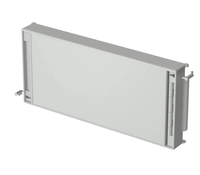 Bopla FD 7000 (79003000) - front lid for accommodating membrane keypads CombiCard 5000-7000 (323 x 146 x 34 mm, 3U 49HP)