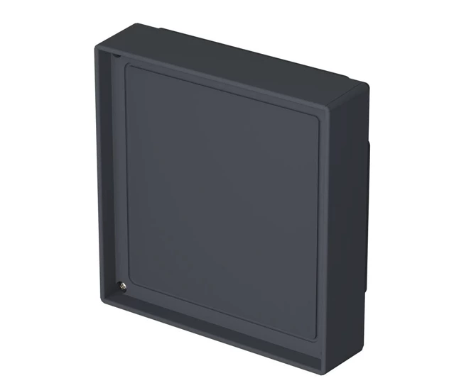 Bopla FR 1000 (19002400) - closed front frame for accommodating membrane keypads with seal for CombiCard 1000-3000 (133 x 138 x 33 mm)