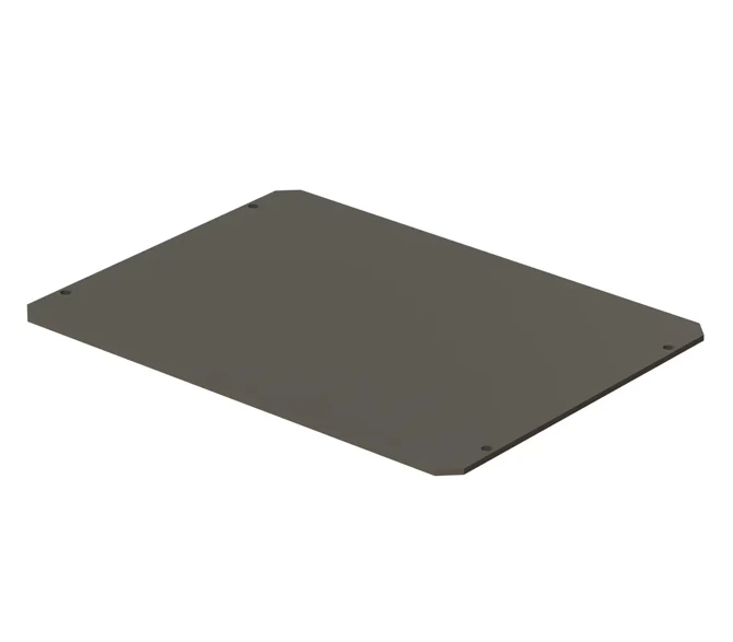 Bopla M 6000 (80060000) - mounting panel for rear lid RD 6000 (K, BK)  CombiCard 5000-7000