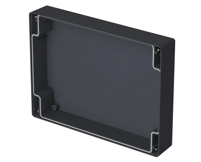 Bopla RD 2000 (19004000) - rear lid, low with seal for CombiCard 1000-3000 (184.2 x 138 x 29.6 mm)