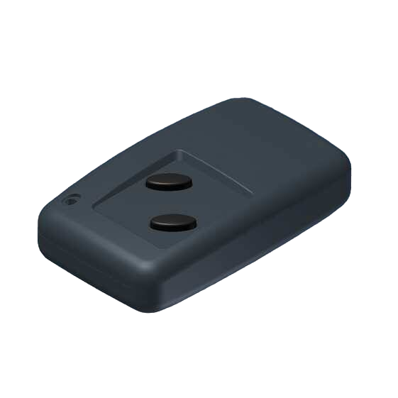 Teko - POCKET 11 series (11122.4) - enclosure for remote controler in dark gray (74,7 x 44,1 x 18,2 mm)