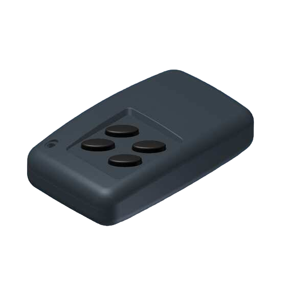 Teko - POCKET 11 series (11124.4) - enclosure for remote controler in dark gray (74,7 x 44,1 x 18,2 mm)