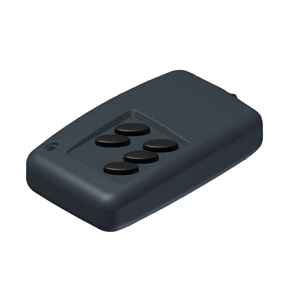 Teko - POCKET 11 series (11125.4) - enclosure for remote controler in dark gray (74,7 x 44,1 x 18,2 mm)