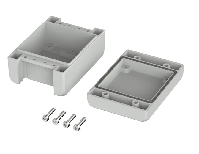 Bopla BA-S 100806 F-7035 (00162125) - enclosure with membrane lid, screwed (121 x 86 x 60 mm)
